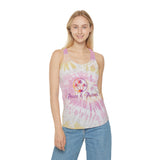 Peace & Palms - Tie Dye Racerback Tank Top