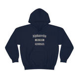 Alpharetta, Georgia - Est 1858 - Unisex Hooded Sweatshirt