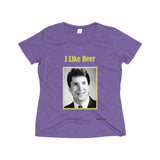 I Like Beer - Women's Heather Wicking Tee