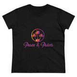 Peace & Palms - Women's Midweight Cotton Tee