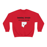 Cumming, Georgia: We not just a funny name - Unisex Crewneck Sweatshirt