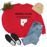 Cumming, Georgia: We not just a funny name - Unisex Crewneck Sweatshirt