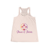 Peace & Palms - Women's Flowy Racerback Tank