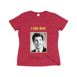 I Like Beer - Women's Heather Wicking Tee