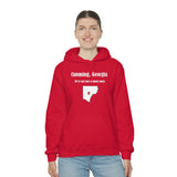 Cumming, Georgia: We're not just a funny name - Unisex Hooded Sweatshirt