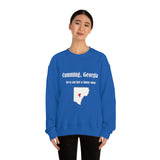 Cumming, Georgia: We not just a funny name - Unisex Crewneck Sweatshirt