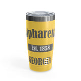 Alpharetta, Georgia - Est. 1858 - Ringneck Tumbler, 20oz