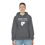 Cumming, Georgia: We're not just a funny name - Unisex Hooded Sweatshirt
