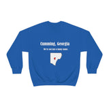 Cumming, Georgia: We not just a funny name - Unisex Crewneck Sweatshirt