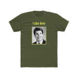 I Like Beer - Men's Cotton Crew Tee