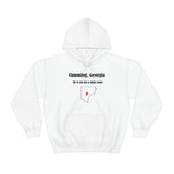 Cumming, Georgia: We're not just a funny name - Unisex Hooded Sweatshirt