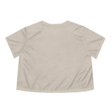 Peace & Palms - Women's Flowy Cropped Tee