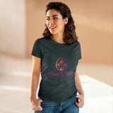 Peace & Palms - Women's Midweight Cotton Tee