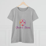 Peace & Palms - Women's Midweight Cotton Tee