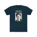I Like Beer - Men's Cotton Crew Tee