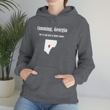 Cumming, Georgia: We're not just a funny name - Unisex Hooded Sweatshirt