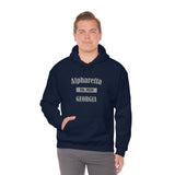 Alpharetta, Georgia - Est 1858 - Unisex Hooded Sweatshirt