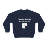 Cumming, Georgia: We not just a funny name - Unisex Crewneck Sweatshirt