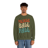 Pickleball Yall - Unisex Heavy Blend™ Crewneck Sweatshirt