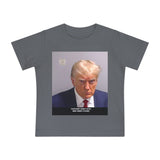 Trump Mugshot - Baby Short Sleeve T-Shirt