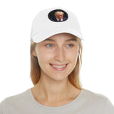 Trump Mugshot - Dad Hat with Leather Patch (Round)