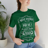 Best Father of All Time - Unisex Jersey Short Sleeve Tee