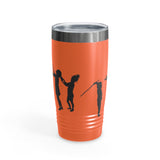 World's Greatest Dad Award with Fighting Kids - Ringneck Tumbler, 20oz