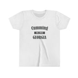 Cumming, Georgia - Est 1832 - Youth Short Sleeve Tee