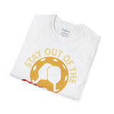 Stay out of the Kitchen - Play Pickelball - Unisex Softstyle T-Shirt
