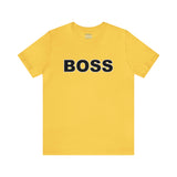 Boss - Unisex Jersey Short Sleeve Tee