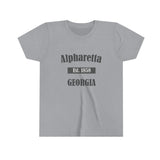 Alpharetta, Georgia - Est 1858 - Youth Short Sleeve Tee