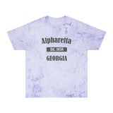 Alpharetta, Georgia - Est 1858 - Unisex Color Blast T-Shirt
