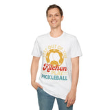 Stay out of the Kitchen - Play Pickelball - Unisex Softstyle T-Shirt