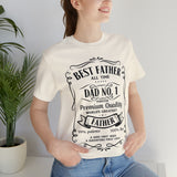 Best Father of All Time - Unisex Jersey Short Sleeve Tee