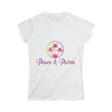 Peace & Palms - Women's Softstyle Tee