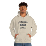 Alpharetta, Georgia - Est 1858 - Unisex Hooded Sweatshirt