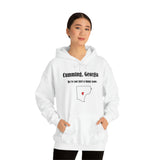 Cumming, Georgia: We're not just a funny name - Unisex Hooded Sweatshirt