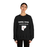 Cumming, Georgia: We not just a funny name - Unisex Crewneck Sweatshirt