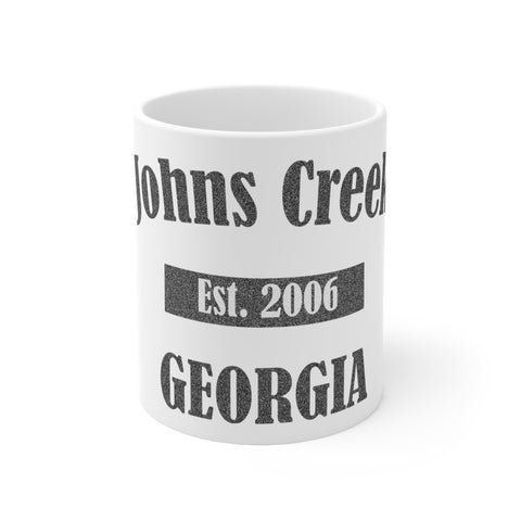 Johns Creek, Georgia - Est 2006 - Ceramic Mug 11oz
